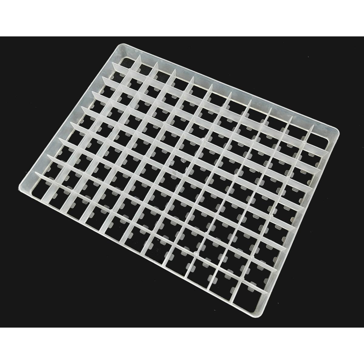 99 Eggs Incubator Setter Tray for Birds & Quail Eggs – Plastic Setting Tray (12x9 inch)