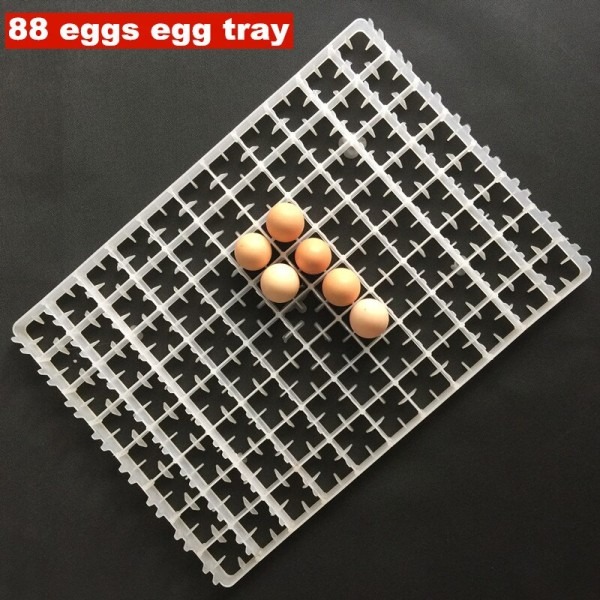 88 Egg Tray for Automatic Incubator – White Virgin Plastic, Easy to Use, Fits Chicken, Duck, Turkey Eggs - Image 7