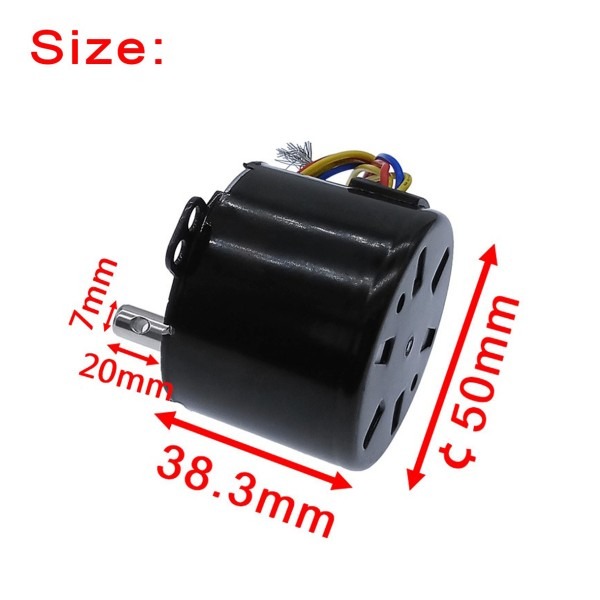 6W AC 220V 2.5r/M Turning Motor for Automatic Egg Incubators with Gear Deceleration Controllable Permanent Magnet Synchronous Motor - Image 5