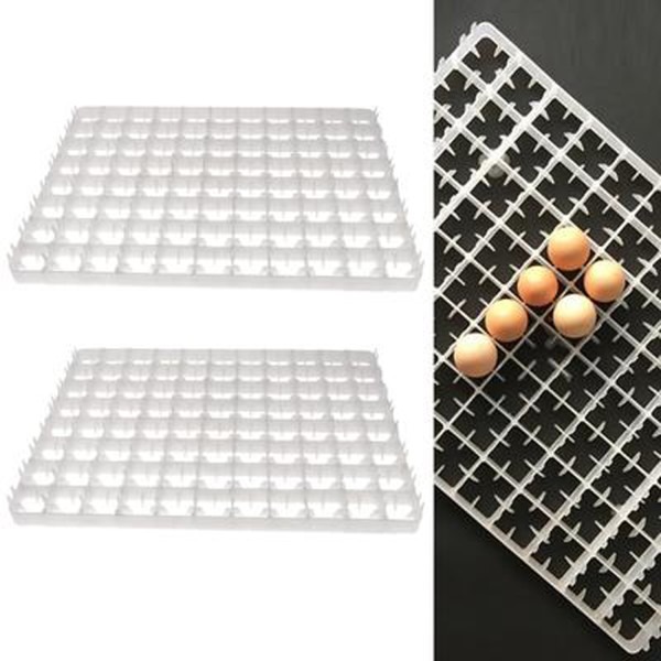 88 Egg Tray for Automatic Incubator – White Virgin Plastic, Easy to Use, Fits Chicken, Duck, Turkey Eggs - Image 5