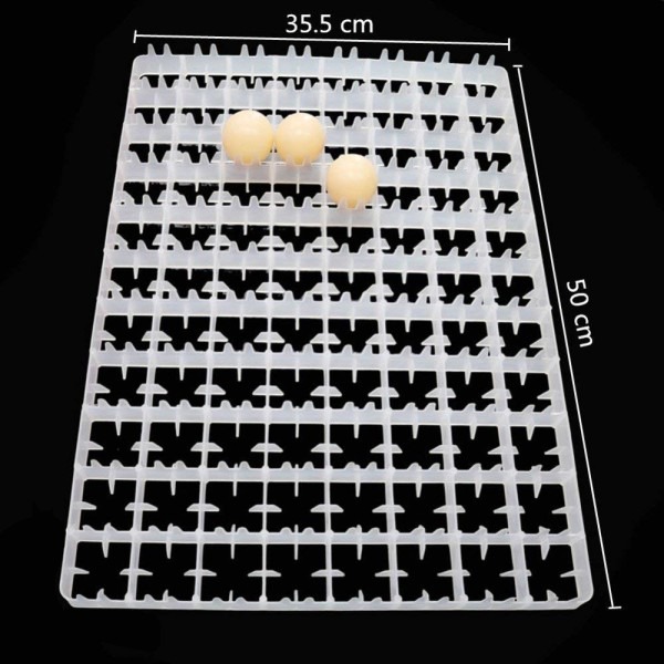 88 Egg Tray for Automatic Incubator – White Virgin Plastic, Easy to Use, Fits Chicken, Duck, Turkey Eggs - Image 8