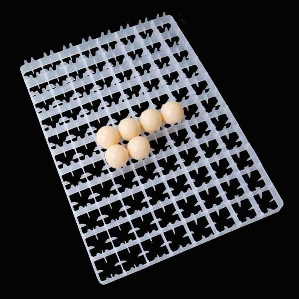 88 Egg Tray for Automatic Incubator – White Virgin Plastic, Easy to Use, Fits Chicken, Duck, Turkey Eggs - Image 4