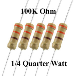 100K Ohm 1/4 Watt Resistor
