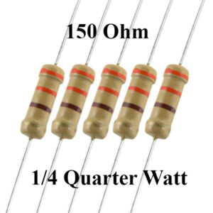 150 Ohm 1/4 Watt Resistor