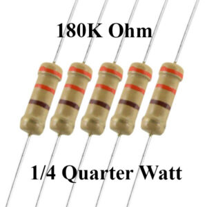 180K Ohm 1/4 Watt Resistor