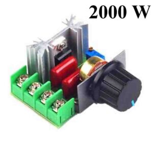 2000W AC Motor Speed ​​Controller 50A 50-220V Adjustable Voltage Regulator Motor Speed ​​Controller
