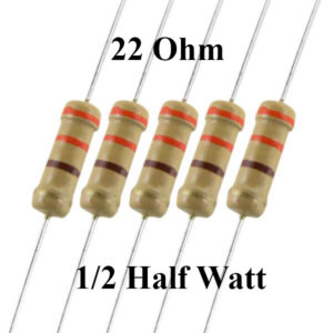 22 Ohm 1/2 Watt Resistor