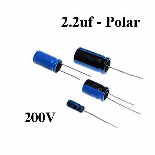 2.2uf 200V Electrolytic Capacitor Wholesale & Retail