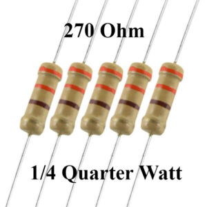 270 Ohm 1/4 Watt Resistor