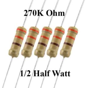 270K Ohm 1/2 Watt Resistor