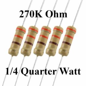 270K Ohm 1/4 Watt Resistor