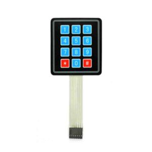 3×4 Matrix Keypad 12 Key Alphanumeric Switch Keypad For Arduino & Robotics