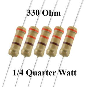 330 Ohm 1/4 Watt Resistor