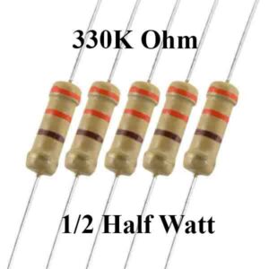 330K Ohm 1/2 Watt Resistor