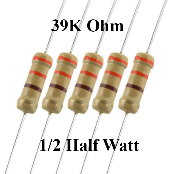 39K Ohm 1/2 Watt Resistor