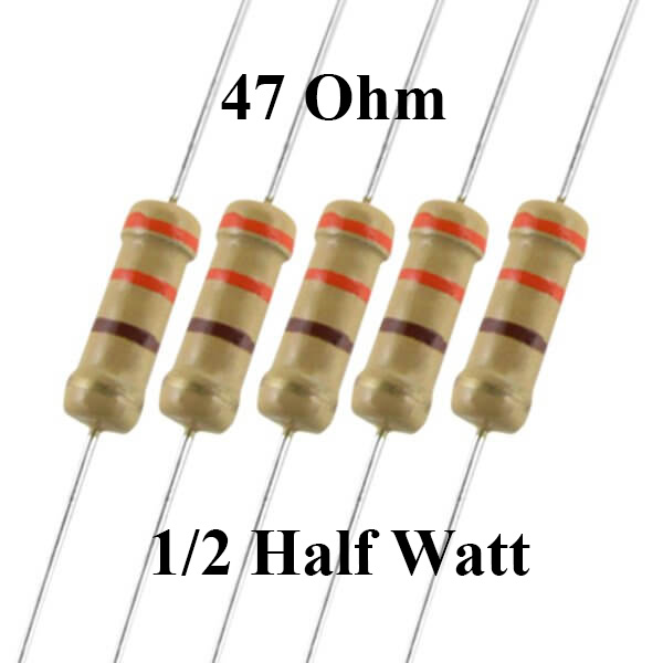 47 Ohm 1/2 Watt Resistor