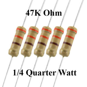 47K Ohm 1/4 Watt Resistor