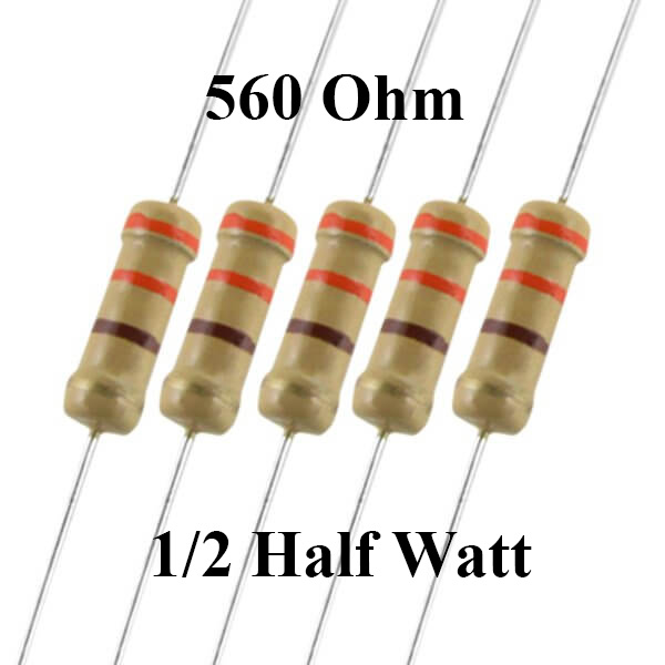 560 Ohm 1/2 Watt Resistor