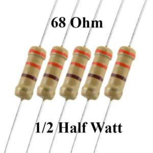 68 Ohm 1/2 Watt Resistor