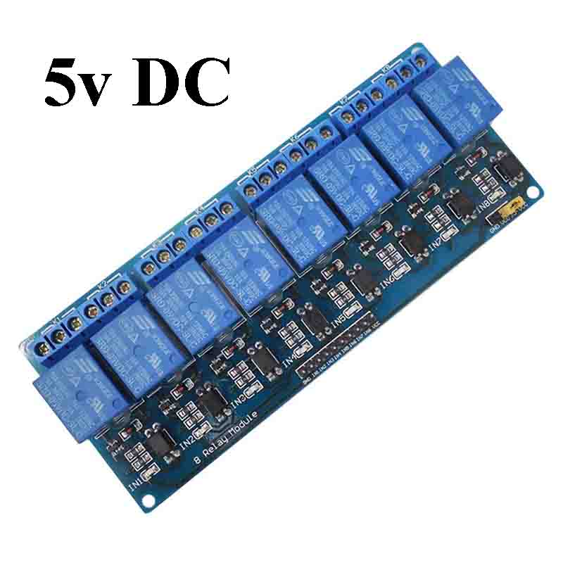 8 Channel 5V Relay Shield Module Board for Arduino ARM AVR CN Update 2019