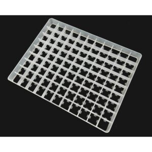 99 Eggs Incubator Setter Tray for Birds & Quail Eggs – Plastic Setting Tray (12x9 inch)