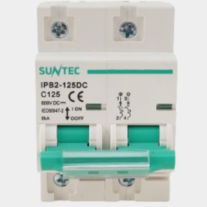 DC MCB 125A DP Miniature Circuit Breaker