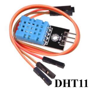 DHT11 Temperature and Humidity Sensor Module With 3 Female to Female Jumper Wire