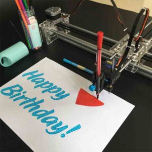 DIY Drawing Writer Robot Full Setup Plug & Draw Any Image Based on 3D Printer