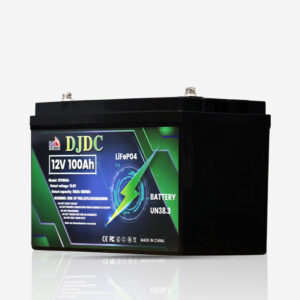 DJDC 12V 100Ah Lithium Battery (LiFePO4)