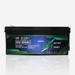 DJDC 12V 200Ah Lithium Battery