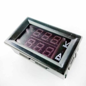 Dual Display Voltage and Current meter 0-100VDC , 0-10A/50A