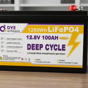 DYE artisans 12.8v 100ah LiFePO4 Battery