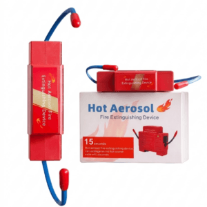 Hot Aerosol Fire Extinguishing Device