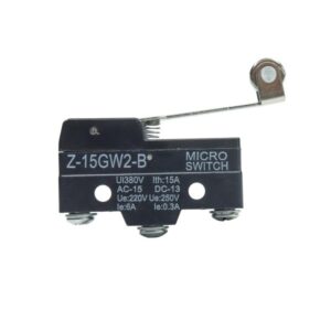 Roller Lever Limit Switch Z-15GW2-B 15A 250V Panel Mount Long Hinge Roller Lever Micro Switch
