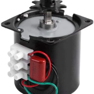 40W AC 220V 2.5r/min Turning Motor for Automatic Egg Incubators – Heavy Duty Gear Deceleration Permanent Magnet Synchronous Motor