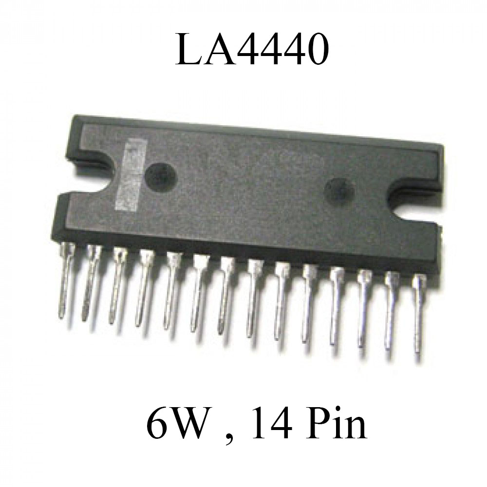 LA4440 Power Amplifier 6W 2-Channel