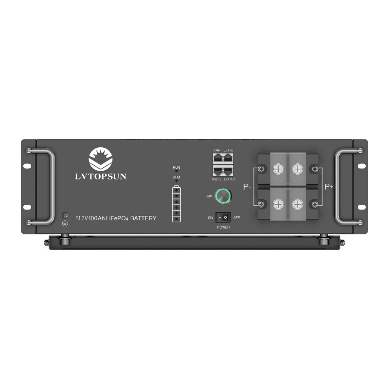 LVTOPSUN 51.2V 100AH Lithium Lifepo4 Battery.