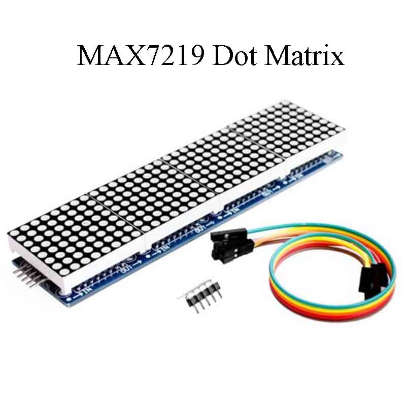 MAX7219 Dot Matrix Display Panel 32X8 P3.75