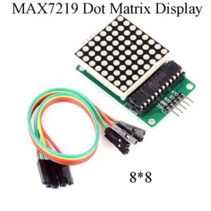 MAX7219 Dot Matrix Display Panel 8X8 P3.75