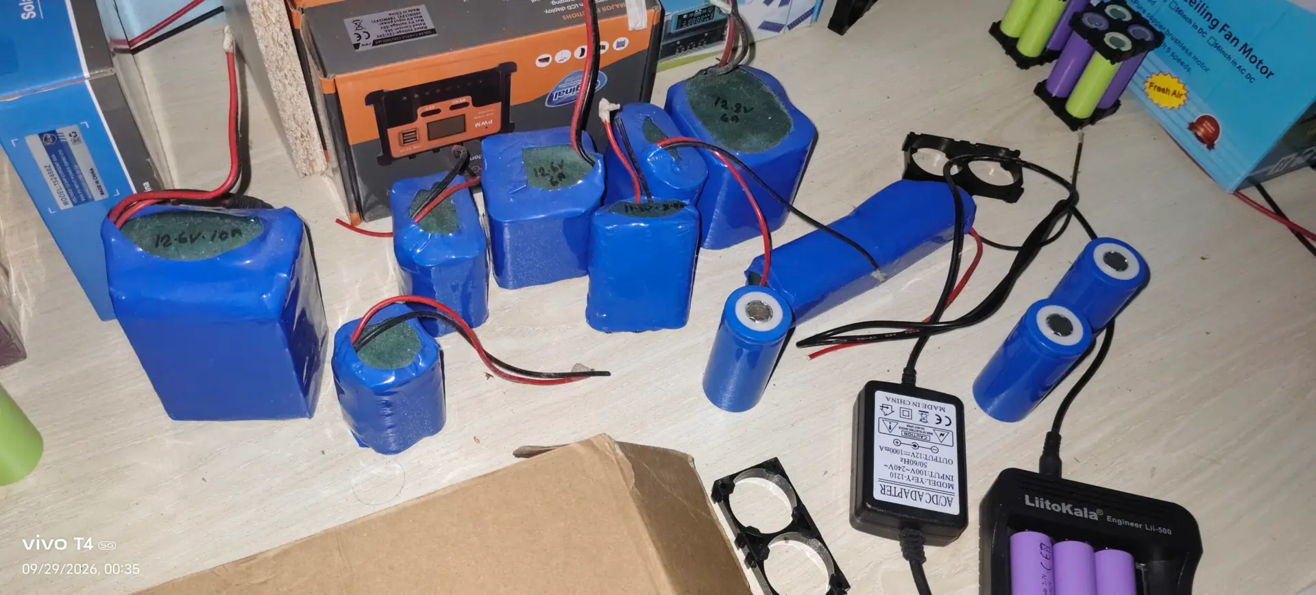 12V 2A Li-Ion Battery Pack