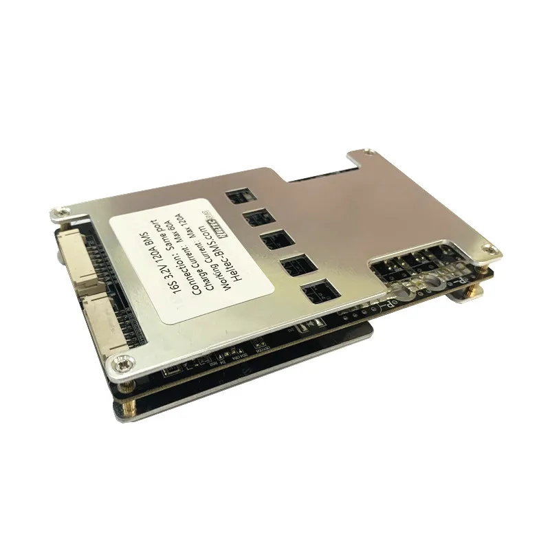 Heltecbms bms 12s 16s 48v lifepo4 60A 120A 18650 BMS 60v Ternary lithium battery BMS 48v with balanced module Energy storage - Image 4