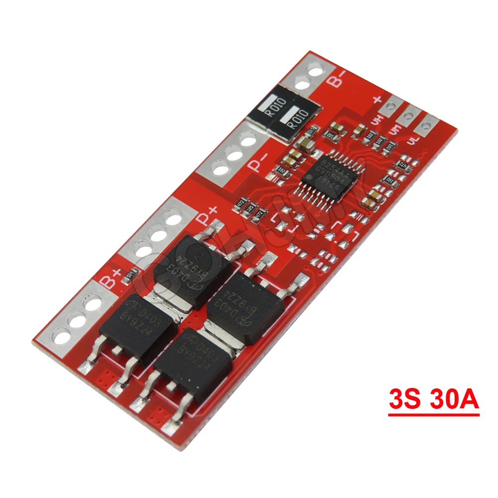 3S 6A 8A 10A 20A 25A 30A 40A 60A Li ion Lithium Battery 18650 Charger PCB BMS Protection Board For Drill Motor Lipo Cell Module - Image 5