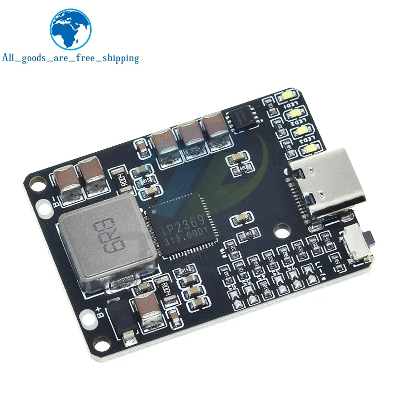 IP2369 45W 2S~6S Lithium Battery Charging Discharging BMS 3S 4S 5S Li-ion/LiFePO4 Battery Charger For Power Banks Drone Charge - Image 4