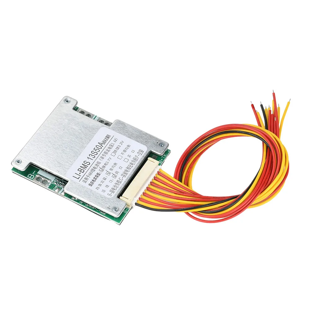 Bms 10S/13S 36V/48V 15A/20A/30A/35A/40A Li-ion Lithium Battery Charger Protection Board Battery BMS With Balance Function E-bike - Image 6
