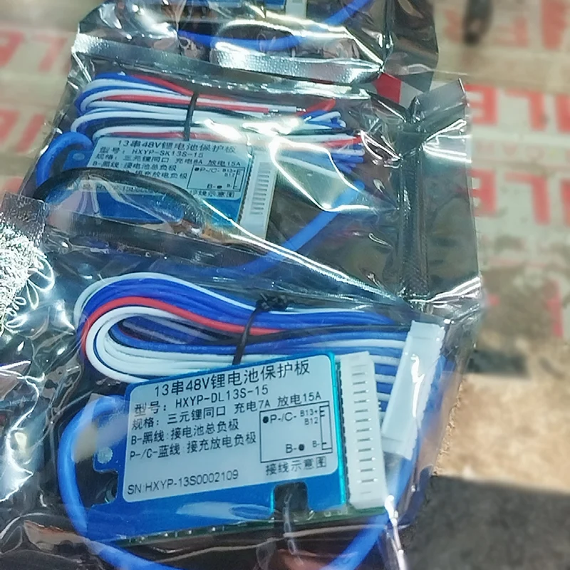 15A 20A 10S 36V 13S 48V Li-ion Lithium Ion Battery Protection Board Common Split Port Pack BMS TC Temperature Sensor Heat Sink - Image 4