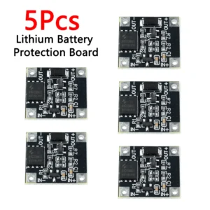 1-5Pcs BMS 18V 20V 21V Lithium Battery Protection Board 15V Over-Discharge Low Voltage Protection For Battery Management