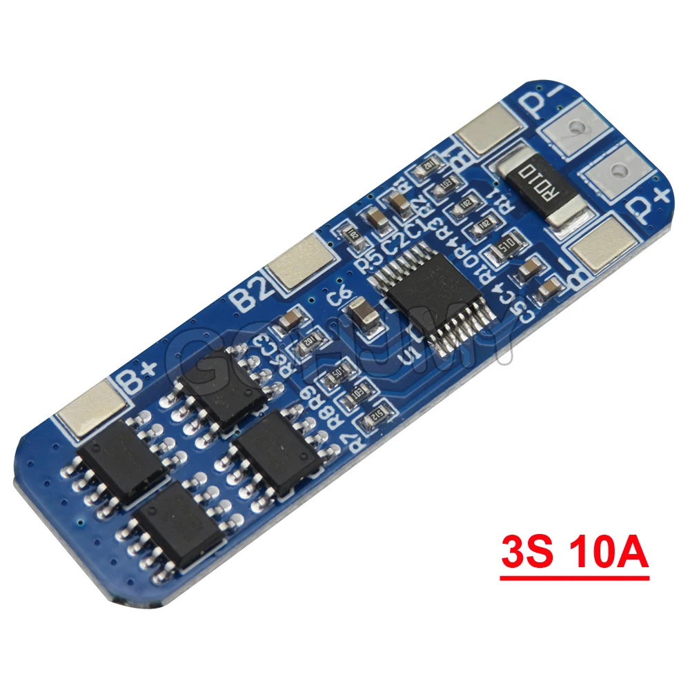3S 6A 8A 10A 20A 25A 30A 40A 60A Li ion Lithium Battery 18650 Charger PCB BMS Protection Board For Drill Motor Lipo Cell Module - Image 4