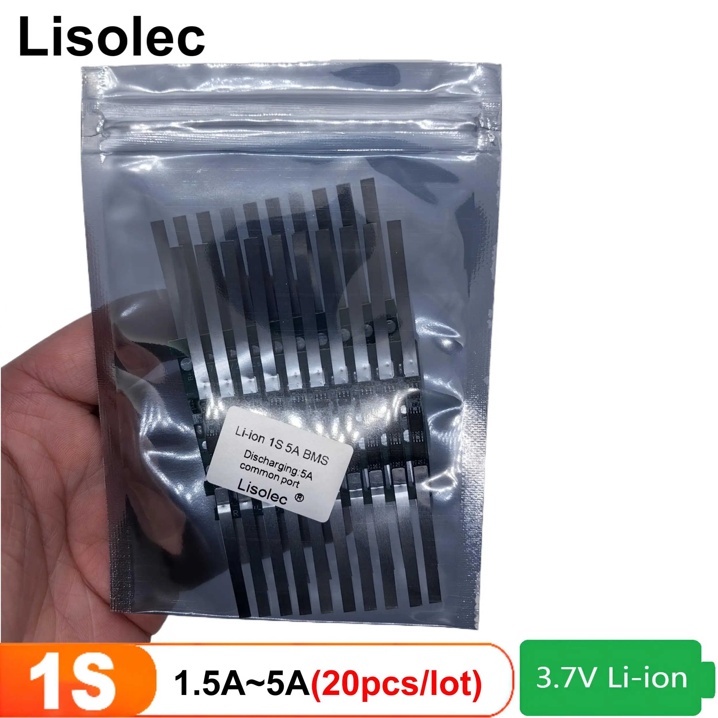 1S BMS 18650 21700 14500 1.5A 2A 3A 3.5A 5A Charge Discharge Protection Board 3.7V Li-ion Lipo Lithium Battery 4.2V Charge Plate - Image 3