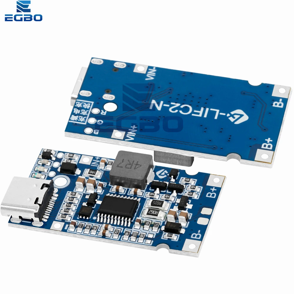 Type-C USB 2S 3S 4S BMS 4.5V-15V 18W 2A Lithium Battery Charging Module Support QC Fast Charge With Temperature Protection - Image 6