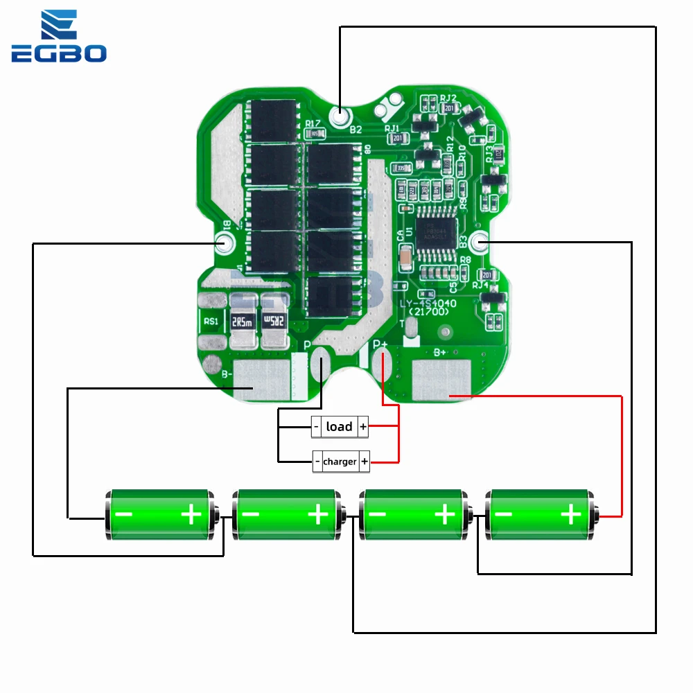 1~10PCS 4S 14.8V/16.8V 15A 20A 8mos BMS PCM Battery Protection Board BMS PCM for Lithium 21700 Ternary Lithium Battery Board - Image 5